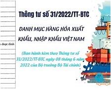 Danh Mục Hàng Hóa Xuất Khẩu Nhập Khẩu Việt Nam Pdf Download Free